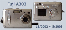 Fuji A303 - front and back views