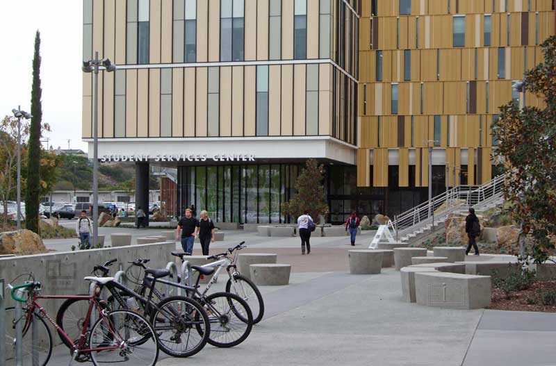 another view of New Student Services Building