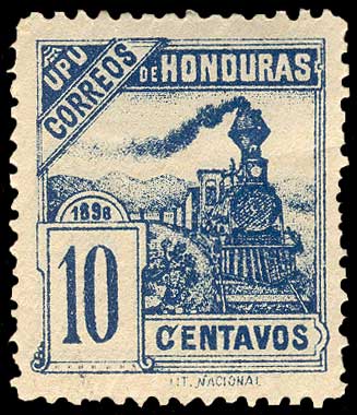 Color scan: Postage stamp of Honduras