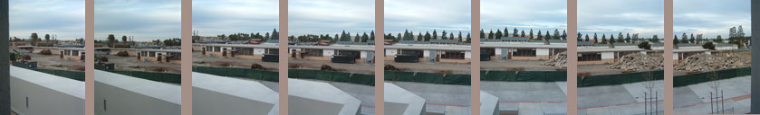 8 thumgnail images of West Cities 'C' building before demolition