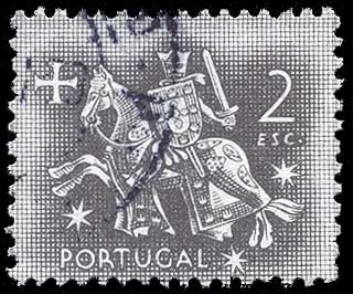 Color scan: Postage stamp of Portugal
