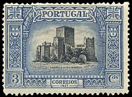 Color scan: Postage stamp of Portugal