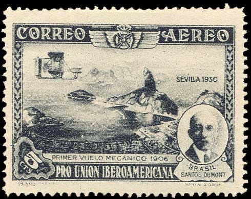 Color scan: Postage stamp of Spain